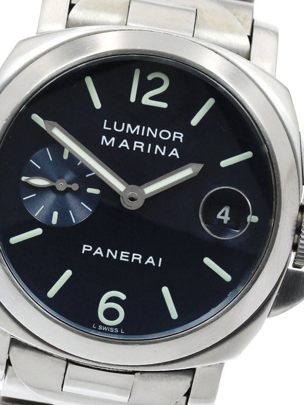 PANERAI Luminor Marina 40MM PAM00069 Date Navy Dial Auto Men's Watch